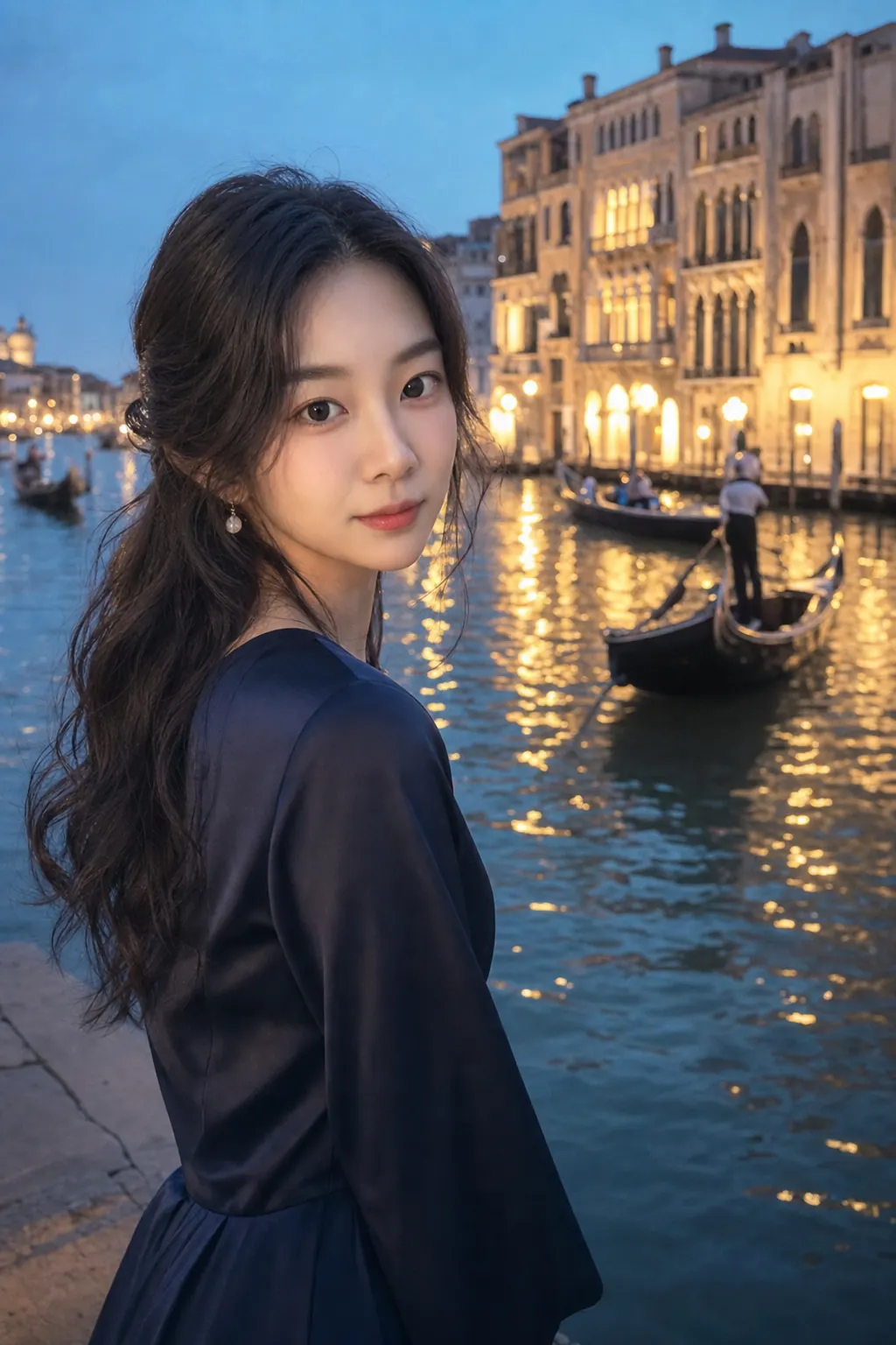 Venice, Italy at golden hour